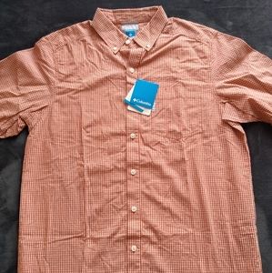 Columbia Mens Medium Long Sleeve Outdoor Short